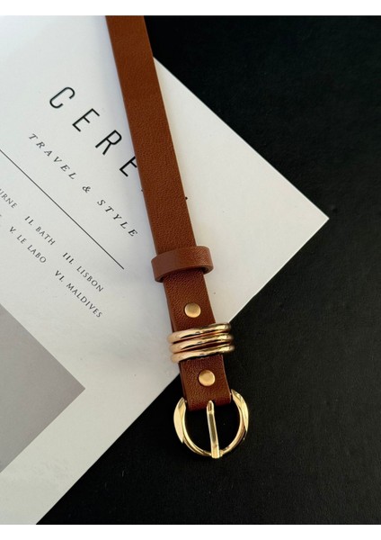 Gold Toka Detaylı Kadın Kemer fiyatları