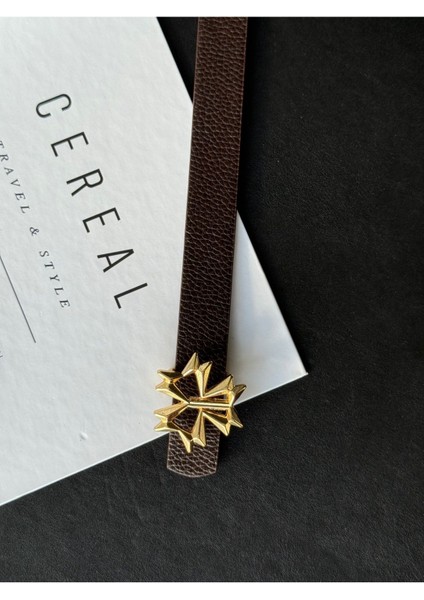 Gold Toka Detaylı Kadın Kemer fiyatları