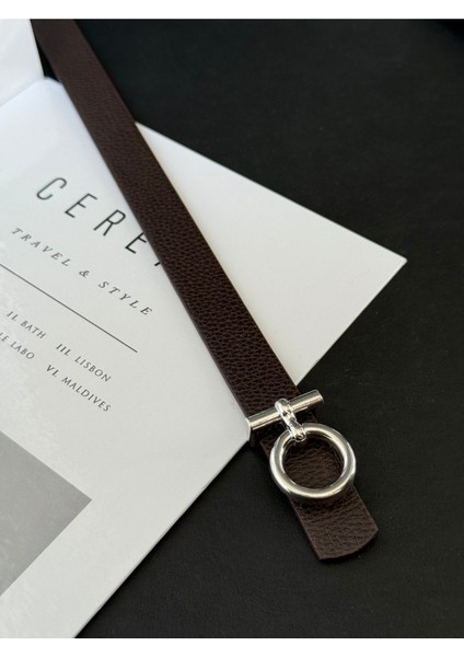 Gümüş Toka Detaylı Kadın Kemer fiyatları