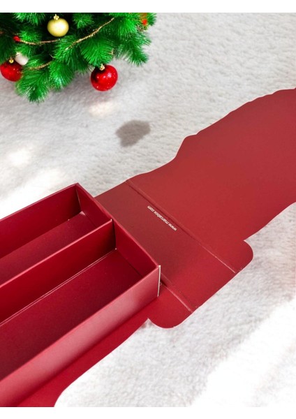 Yılbaşı Özel Tasarım Noel Baba Figürlü Hediye & Çikolata Kutusu(2 Adet) indirimleri