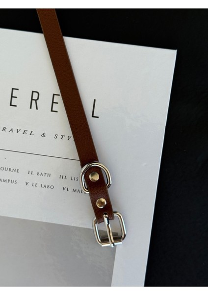 Gümüş Toka Detaylı Kadın Kemer modelleri