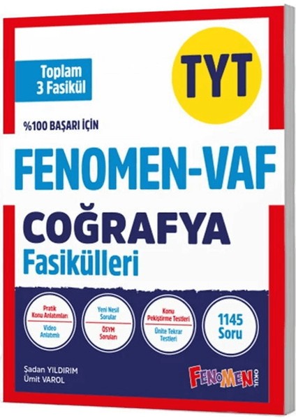 Tyt Vaf Coğrafya Fasikülleri Seti