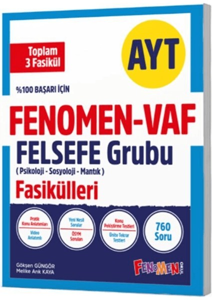Ayt Vaf Felsefe Fasikülleri Seti