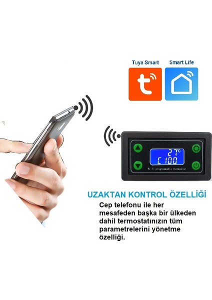 Smart Wifi DC12/24V 30A Termostat/ Timer fiyatları