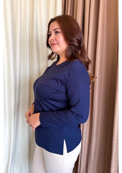 Kadın Taşlı Nakışlı Bluz 12 modelleri