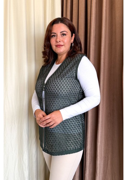 Kadın Dantel Kısa Yelek 260