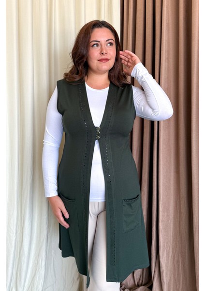 Kadın Uzun Yelek 504 fiyatları