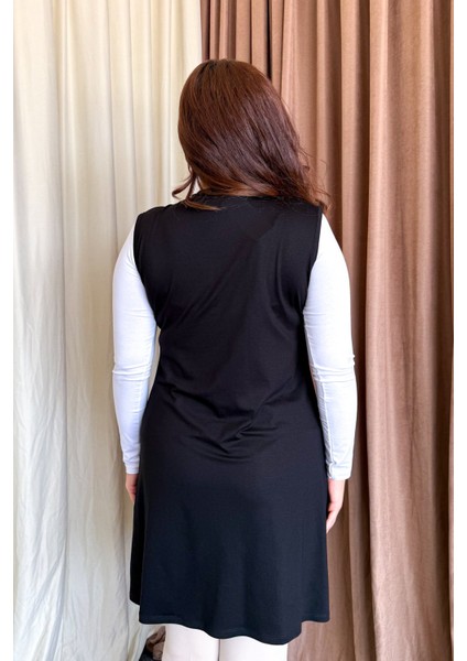 Kadın Uzun Yelek 504 modelleri