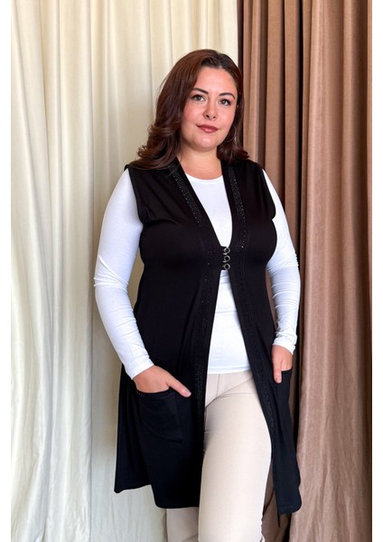 Kadın Uzun Yelek 504 fırsatları