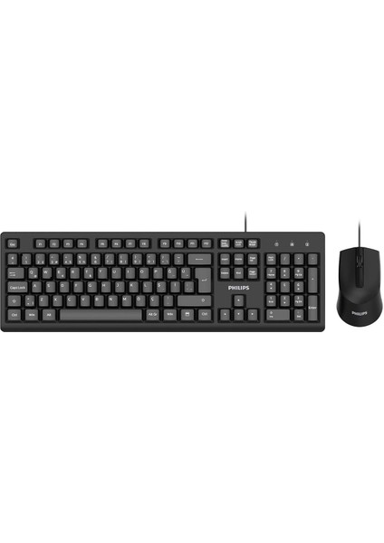 Phılıps Kablolu Klavye&mouse Set SPT6234 Siyah