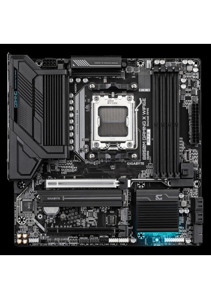 Gıgabyte B850M Gamıng x WF6E, Rev.1.0, 4xddr5, 2xm.2, 2dp, Hdmı, Type-C, WI-FI6E, Bluetooth 5.3, Am5 Soket Gamıng Anakart fiyatları