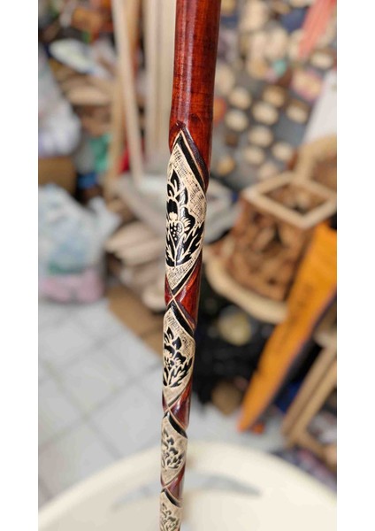 Özel Işlemeli Devrek Bastonu Kızılcık Ağacı fiyatları