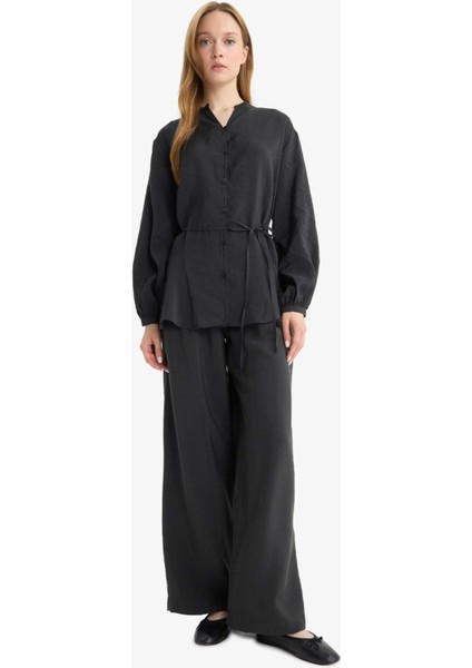 Wide Leg Geniş Paça Modal Pantolon F5246AX25AU