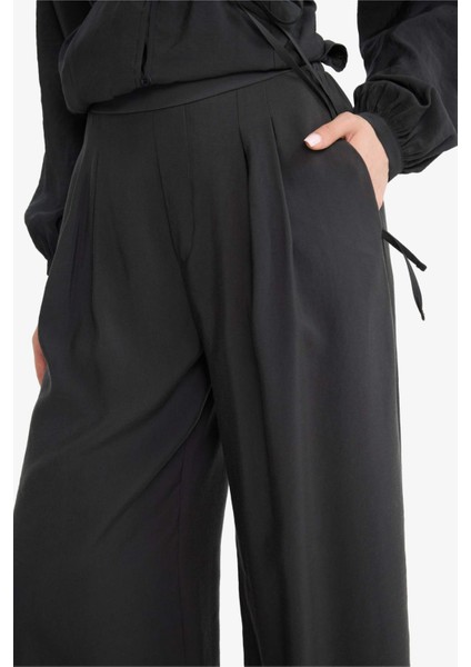 Wide Leg Geniş Paça Modal Pantolon F5246AX25AU indirimleri