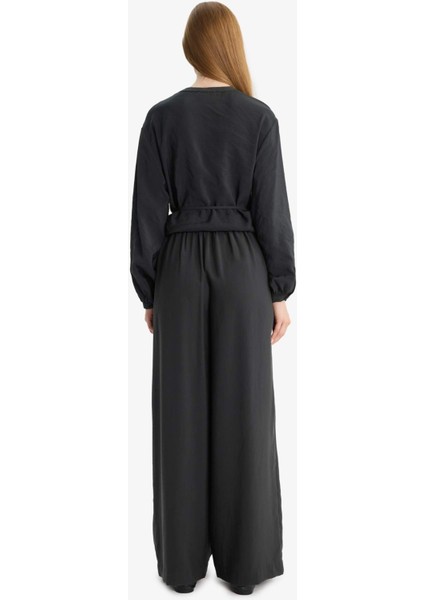 Wide Leg Geniş Paça Modal Pantolon F5246AX25AU