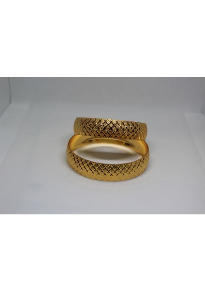 baklava desenli 1.5 cm altın bilezik