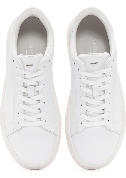Erkek Beyaz Winner Deri Sneaker G03M100030