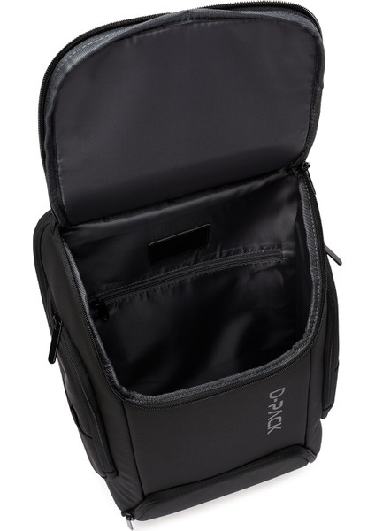 D-Pack Erkek Siyah Teknolojik Kumaş Sırt Çantası 24SBD30066F
