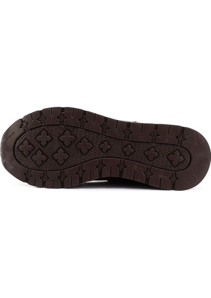 Erkek Taba Bağcıklı Hakiki Deri Comfort Sneaker fırsatları