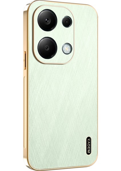 Xiaomi Redmi Note 13 Pro 4g / Note 14S 4g / Poco M6 Pro 4g Galvanik Ipek Doku Pu + Tpu Arka Kapak (Yurt Dışından)