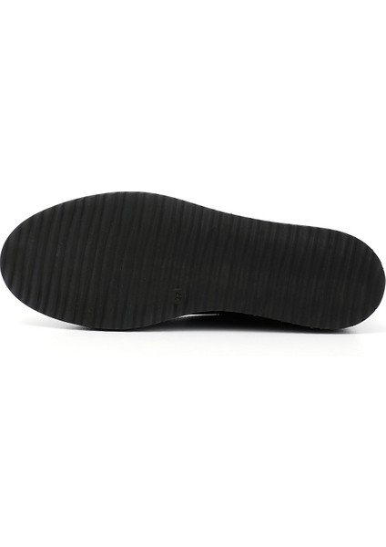 Gön Hakiki Deri Yuvarlak Burun Dolgu Taban Püsküllü Kadın Günlük Ayakkabı 24142 indirimleri