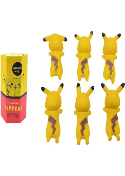 Sonny Angel Kendinden Yapışkanlı Cep Telefonu Tablet Araç Aksesuarı Pikachu Serisi Karışık Gönderim