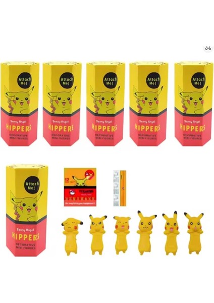 Sonny Angel Kendinden Yapışkanlı Cep Telefonu Tablet Araç Aksesuarı Pikachu Serisi Karışık Gönderim fiyatları