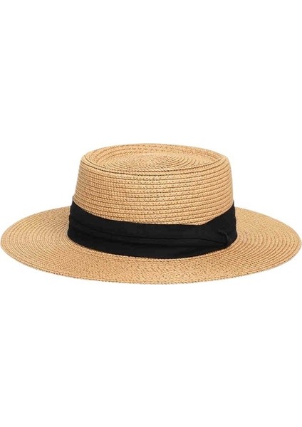 Kadınlar Için Yaz Şapkaları Güneş Koruma Hasır Şapkalar Moda Düz Şapkalar Güneş Şapkaları (Yurt Dışından)