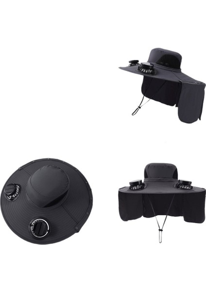 Erkekler Için Yaz Aylarında Yüksek Dayanıklılığa Sahip Güneş Fanı Şapkası Açık Hava Dağcılık Balıkçılık Şapkası Şal Boyun Koruma Çok Işlevli Güneş Şapkası (Yurt Dışından) fiyatları