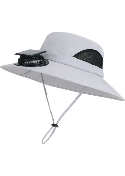 Yazlık Açık Hava Dağcılık Şapkası Balıkçılık Güneş Kremi Klima Balıkçı Erkek Şapkası Için Yeni Güneş Fanı Şapkası (Yurt Dışından)