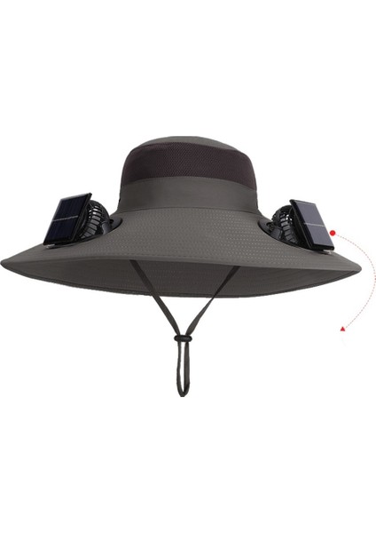 Yaz Aylarında Açık Havada Çok Amaçlı Eğlence Amaçlı Erkek Nefes Alabilen Çabuk Kuruyan Balıkçı Şapkası Için Güneş Fanı Şapkası (Yurt Dışından) fiyatları