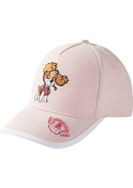 Paw Patrol Çocuk Şapkası Saf Pamuklu Beyzbol Şapkası Bahar ve Yaz Ince Güneş Şapkası Küçük ve Orta Boy Çocuk Sivri Şapka Erkek ve Kız Şapkası (Yurt Dışından)