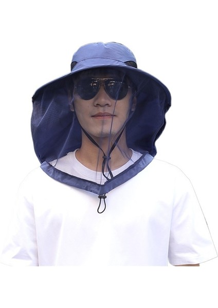Örgü Maske Koruyucu Şapka Açık Hava Eğlence Balıkçı Şapkası Arıcılık Güneş Şapkası Yaz Nefes Alabilen Sivrisinek ve Böcek Önleyici Balıkçı Şapkası [iki Set] (Yurt Dışından)