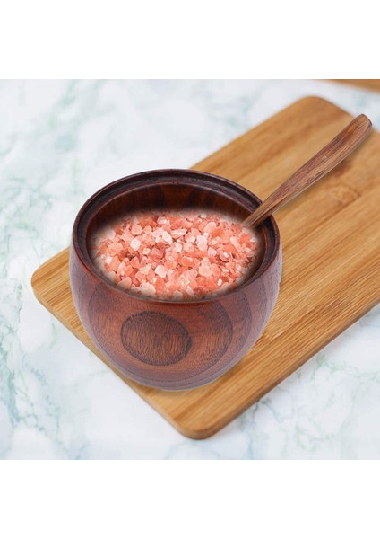 Masif Ahşap Baharat Kavanoz Şeker Kase Tuzlu Biber Baharat Kutusu Japon Tarzı ve Kapak Mutfak Aleti (Yurt Dışından) indirimleri