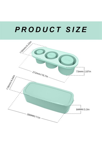 20-40 Oz Tumbler Için Kapaklı Silikon Buz Karesi Tepsisi, Kupa Için 3 Içi Boş Silindir Buz Karesi Kalıp, Sarı (Yurt Dışından) modelleri