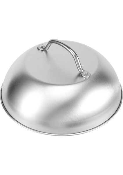Paslanmaz Çelik Biftek Kapağı Kalın Batı Restoranı Batı Gıda Kapağı El Kolu Biftek Kapağı Yarım Küre Kapak (Yurt Dışından)