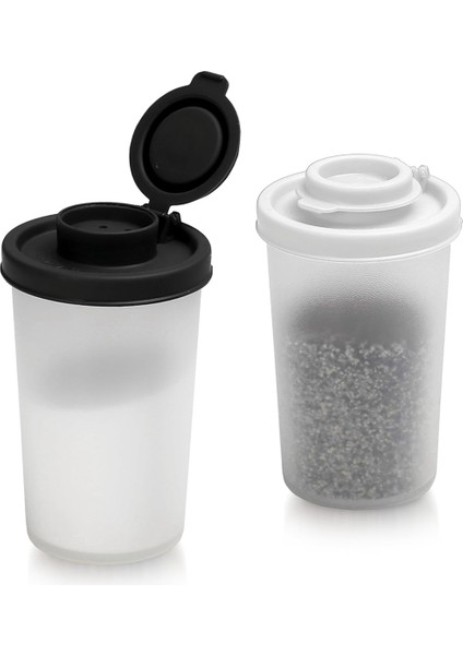 2 Adet Tuz ve Karabiber Kamp Için Piknik Açık Havada Mutfak Öğle Yemeği Kutuları Seyahat Baharat Dağıtıcı (Yurt Dışından)