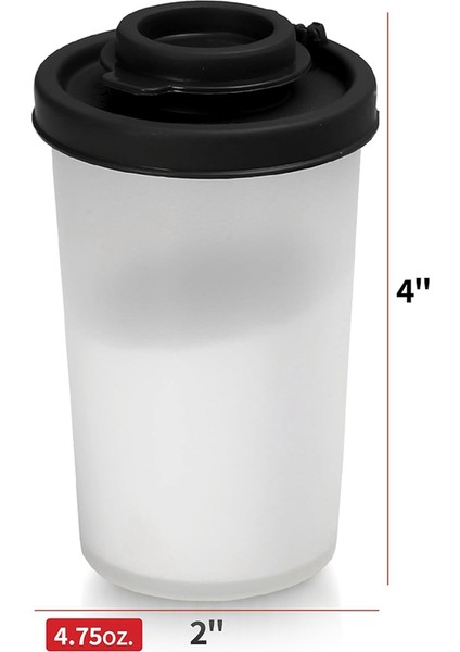 2 Adet Tuz ve Karabiber Kamp Için Piknik Açık Havada Mutfak Öğle Yemeği Kutuları Seyahat Baharat Dağıtıcı (Yurt Dışından) modelleri