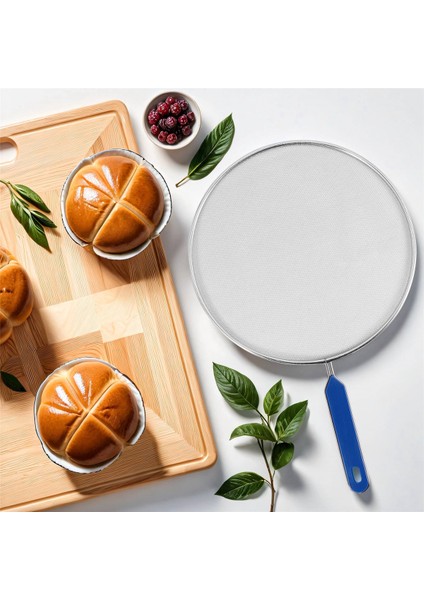 3 Paket Yahudu Tavan Yemek, Paslanmaz Çelik Koruma, Sıcak Yağ Kalkanı Ana Yanık&#39;ı Durdurmak Için (Yurt Dışından) fırsatları