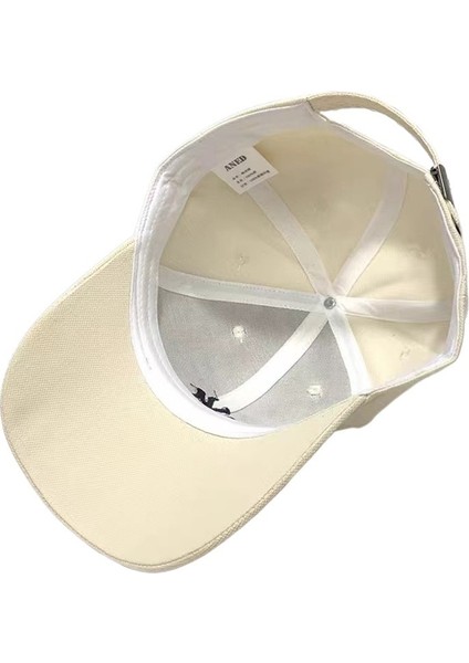 Kadınlar Için Moda Tüm Maç Beyzbol Şapkası Yaz Güneş Koruması Nefes Alabilen Güneş Şapkası Harf Işlemeli Sert Üst Tüm Maç Ördek Gagası Şapkası Erkekler Için (Yurt Dışından) fiyatları