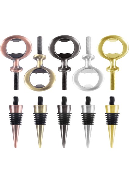 10 Pcs Metal Şişe Açıcı ve Şarap Durdurucu Boş Paslanmaz Çelik Düz Şişe Açıcı Kiti Bira Açıcı Donanımı (Yurt Dışından) fiyatları