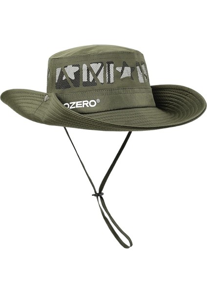 Açık Hava Nefes Alabilen Yaz Balıkçı Şapkası Erkek Kamp Dağcılık Güneş Şapkası Kadın Güneşlik Balıkçı Kovboy Şapkası (Yurt Dışından)