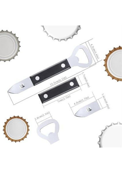 10 Adet Can Açıcı Manuel, Paslanmaz Çelik Şişe Açıcı, 2in1 Çok Fonksiyonlu Kutu ve Bira Açıcı, Bulaşık Makinesi Güvenli (Yurt Dışından) modelleri
