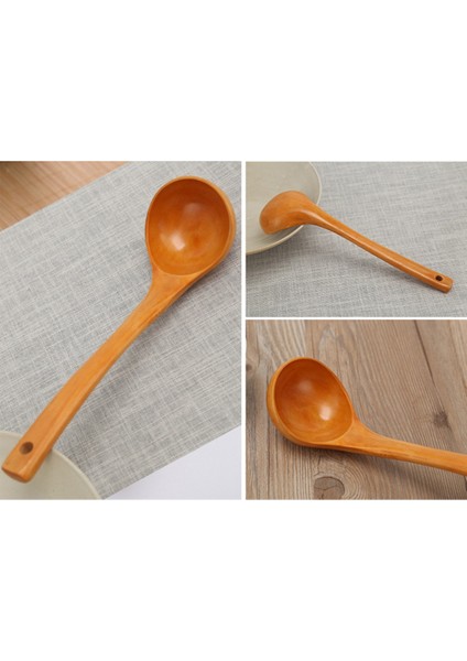 4pcs Ahşap Mutfak Eşyaları Boya Yok Yapışmaz Tencere Masif Ahşap Kürek Seti Saf Tik Masif Ahşap Uzun Sap Kürek Aracı (Yurt Dışından) fırsatları