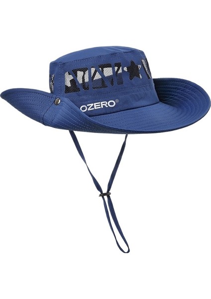 Açık Hava Nefes Alabilen Yaz Balıkçı Şapkası Erkek Kamp Dağcılık Güneş Şapkası Kadın Güneşlik Balıkçı Kovboy Şapkası (Yurt Dışından)