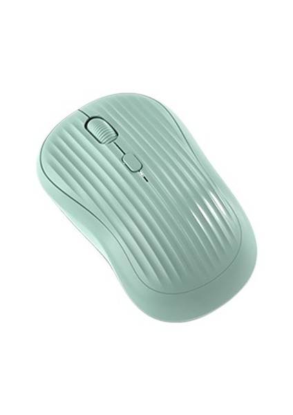 Kablosuz Fare Sessiz Şarj Bluetooth Çift Mod Oyun Iş Ofis Dizüstü Bilgisayar Masaüstü (Yurt Dışından)