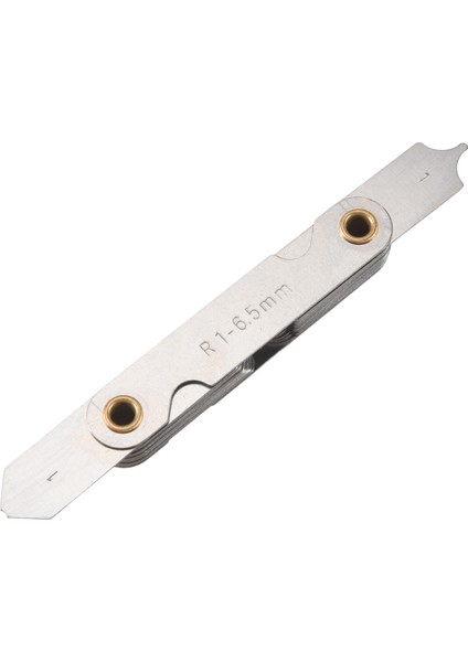 Radıus Gösterge Seti, 4pcs Paslanmaz Çelik Yarıçap Filetet Gösterge Ölçüm Aracı (R0.3-1.5/ R1-6.5/ R7-14.5/ R15-25) (Yurt Dışından) indirimleri