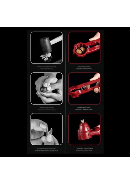 2pcs Ayçiçeği Tohumu Soyucu Ayçiçeği Tohumu Sheller Makine Görev Ceviz ve Fındık Için Ceviz Kraker Alet Açıcı (Yurt Dışından) fırsatları