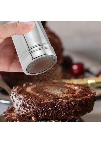 Paslanmaz Çelik Toz Fıskiyesi Kapaklı, Kakao Tozu Baharat Şişesi, Toz Sprinkler, Baharat Kavanoz Barbekü Araçları (Yurt Dışından) modelleri