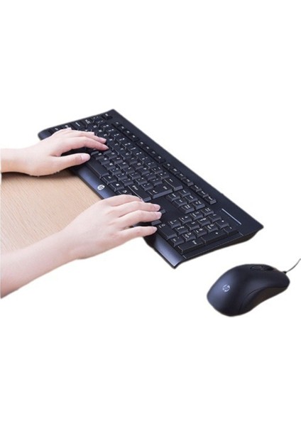Hp KM100 Kablolu USB Klavye Fare Seti Masaüstü Dizüstü Oyun Ofis Seti (Yurt Dışından) modelleri